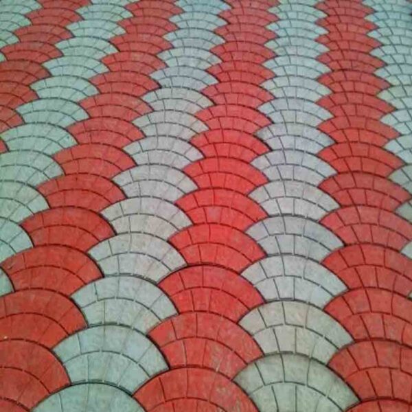 Bullnose clay paving Block